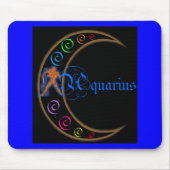 Aquarius Zodiac Mousepad (Vorne)