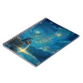 Aquarius Zodiac-Notebook Notizblock (Linke Seite)