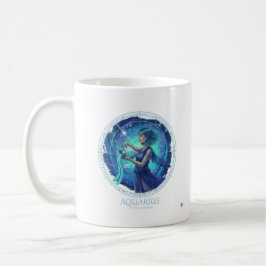 Aquarius Zodiac özel Galaxy Coffee Mug Kaffeetasse