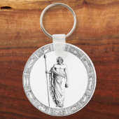 Aquarius Zodiac Schlüsselanhänger (Vorderseite)