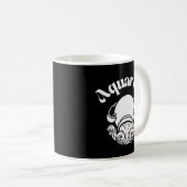 Aquarius Zodiac Sign Astrologisch Kaffeetasse (VorderseiteRechts)