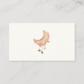 Aquarius Zodiac Sign Baby Duschekarte Begleitkarte (Rückseite)