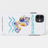 Aquarius Zodiac Sign Case-Mate iPhone Hülle (Rückseite (Horizontal))