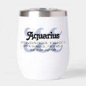 Aquarius Zodiac Sign Custom Traits (Vorderseite)