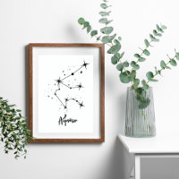 Aquarius Zodiac Sign Geschenk Aquarius Geburtstags