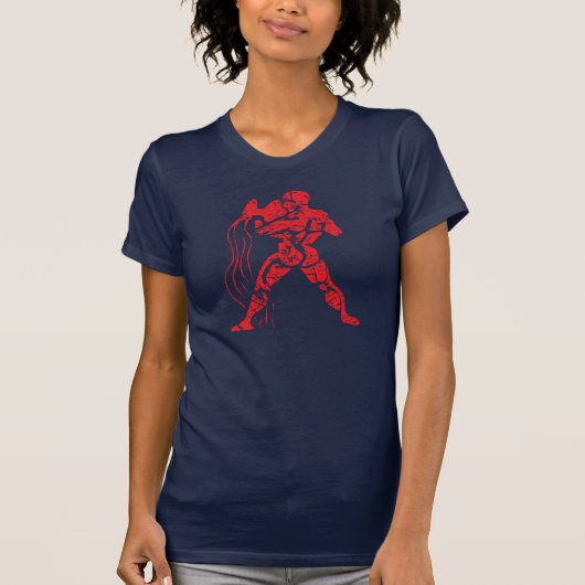 Aquarius Zodiac Sign Grunge Jan 20 - 18. Februar T-Shirt (Vorderseite)