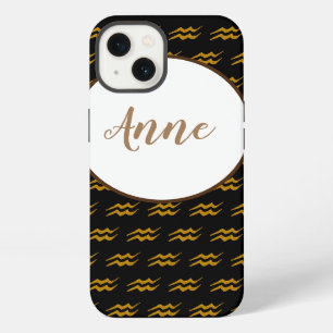 Aquarius Zodiac Sign iPhone 13 Hülle
