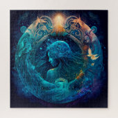 Aquarius Zodiac Sign Jigsaw Puzzle (Vertikal)