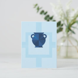 Aquarius Zodiac Sign Postkarte