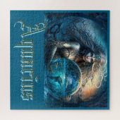 Aquarius Zodiac Sign Puzzle (Horizontal)