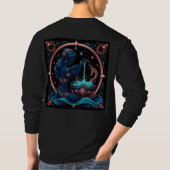 Aquarius Zodiac Sign T-Shirt (Rückseite)