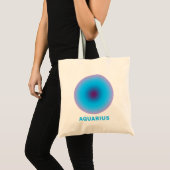 Aquarius Zodiac Sign Tragetasche (Vorderseite (Produkt))
