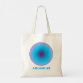 Aquarius Zodiac Sign Tragetasche (Rückseite)