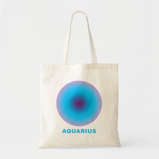 Aquarius Zodiac Sign Tragetasche (Vorne)