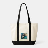 Aquarius Zodiac Sign Tragetasche (Rückseite)
