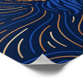 Aquarius Zodiac Sign | Zodiac Digital Print Poster (Ecke)