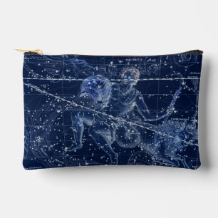 Aquarius Zodiac Signierung Vintage Illustration Zubehörtasche