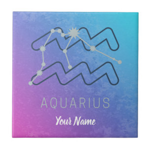 Aquarius Zodiac Star Sign Horoscope Constellation Fliese