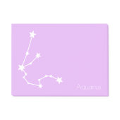 Aquarius Zodiac Star Sign Post-it Klebezettel