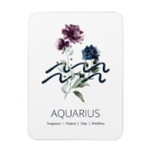 Aquarius Zodiac Sternzeichen Magnet (Vertikal)