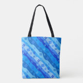Aquarius Zodiac Streifen Tasche (Rückseite)