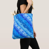 Aquarius Zodiac Streifen Tasche (Von Nahem)