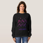 Aquarius Zodiac Sweatshirt (Vorne ganz)