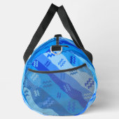 Aquarius Zodiac Symbol Duffle Bag (Rechts)