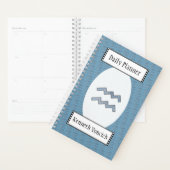 Aquarius Zodiac Symbol Element von K Yoncich Planer (Anzeige)