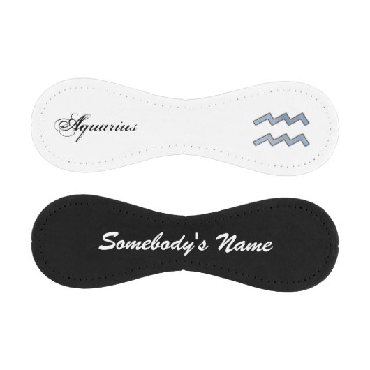 Aquarius Zodiac Symbol Element von Kenneth Yoncich Baseball (Paneele)