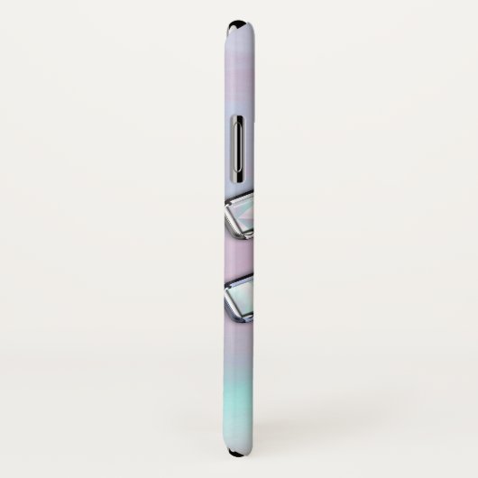 Aquarius Zodiac Symbol Mutter von Pearl Nacre Styl Case-Mate iPhone Hülle (Hinten/Rechts)