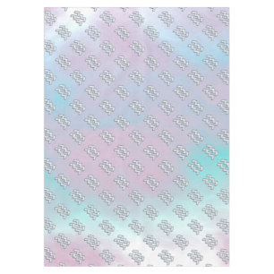 Aquarius Zodiac Symbol Mutter von Pearl Nacre Styl Tischdecke