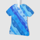 Aquarius Zodiac Symbol Ornament (Vorderseite)