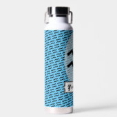 Aquarius Zodiac Symbol Standard von K Yoncich Trinkflasche (Vorne)