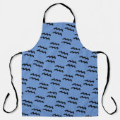 Aquarius Zodiac Symbol Standard von Kenneth Yoncic Schürze (Vorderseite)