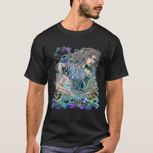Aquarius Zodiac T-Shirt (Vorderseite)