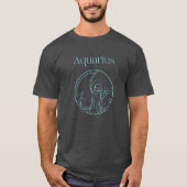 Aquarius Zodiac T - Shirt (Vorderseite)