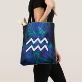 Aquarius Zodiac Tote Bag Tasche (Von Nahem)
