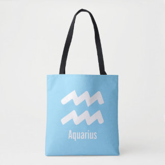 Aquarius Zodiac Traits Minimal Astrology Tasche