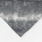 Aquarius Zodiac-Zeichen gestörter Silberstahl Fleecedecke (Ecke)