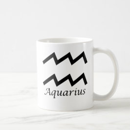 "Aquarius" Zodiac-Zeichen Kaffeetasse