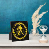 Aquarius - Zodiac - Zeichen - Symbol - Horoskop Fotoplatte (InSitu)