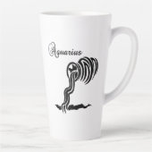 Aquarius Zodiac Zeichen und Symbol Milchtasse (Rechts)