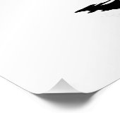 Aquarius Zodiac Zeichen und Symbol Poster (Ecke)