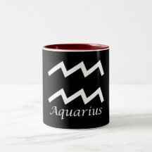 "Aquarius" Zodiac-Zeichen