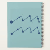 Aquarius Zodiac Zeichenkalender Planer (Rückseite)