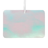 Aquarius Zodiac Zeichenpastells Mutter der Perlend Autolufterfrischer (Rückseite)