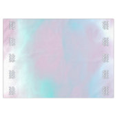 Aquarius Zodiac Zeichenpastells Mutter der Perlend Tischdecke (Vorderseite (Horizontal))