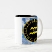AQUARIUS ZWEIFARBIGE TASSE (VorderseiteRechts)