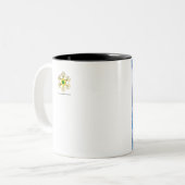 AQUARIUS ZWEIFARBIGE TASSE (Vorderseite Links)